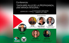 Conferencia: "Gaza: más allá de la propaganda, una mirada integral”